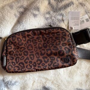 Lululemon Black Interior Belt Bag